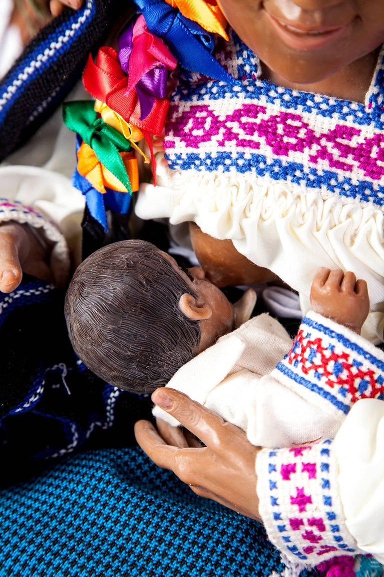 Maria del Socorro Madrigal Martinez 24'' Familia Purepecha / Wax