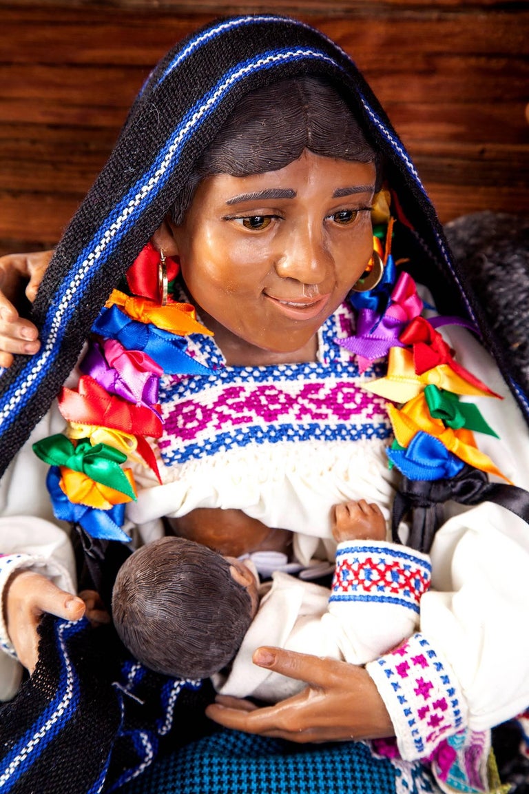 Maria del Socorro Madrigal Martinez 24'' Familia Purepecha / Wax