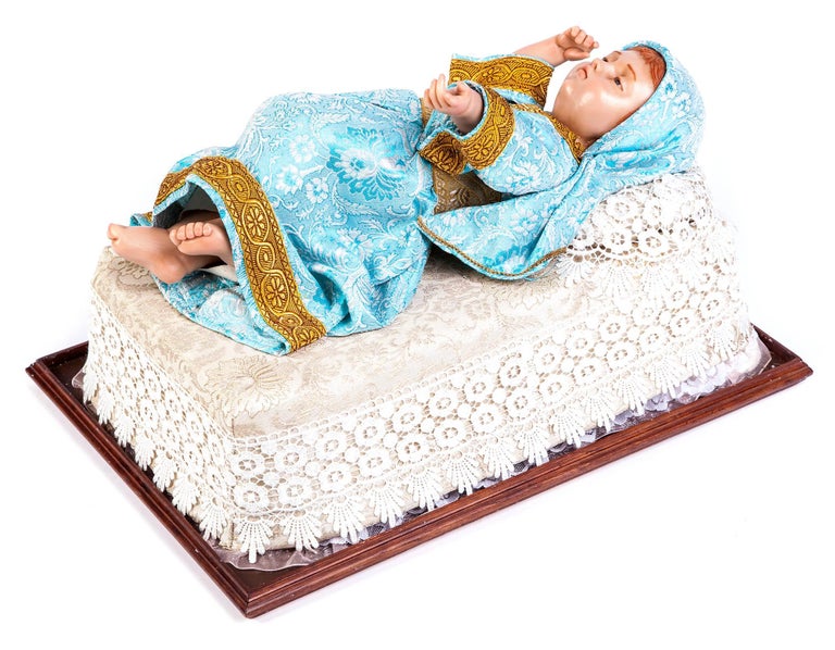 Holy Infant Mary Divina Infantita Wax Sculpture main image 0