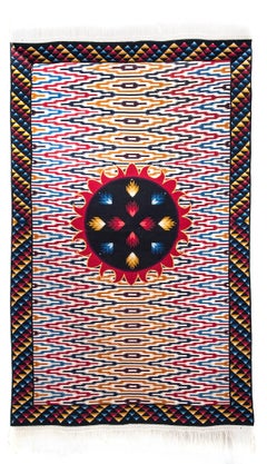 El Sol / Textiles Mexican Folk Art Rug