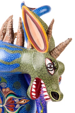 16" Alebrije Tochitl / Wood carving Alebrije Mexican Folk Art Sculpture