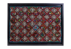 Costumbres / Textiles Mexican Folk Art Embroidery Frame