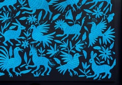 Tenango Noctuno / Textiles Mexican Folk Art Embroidery