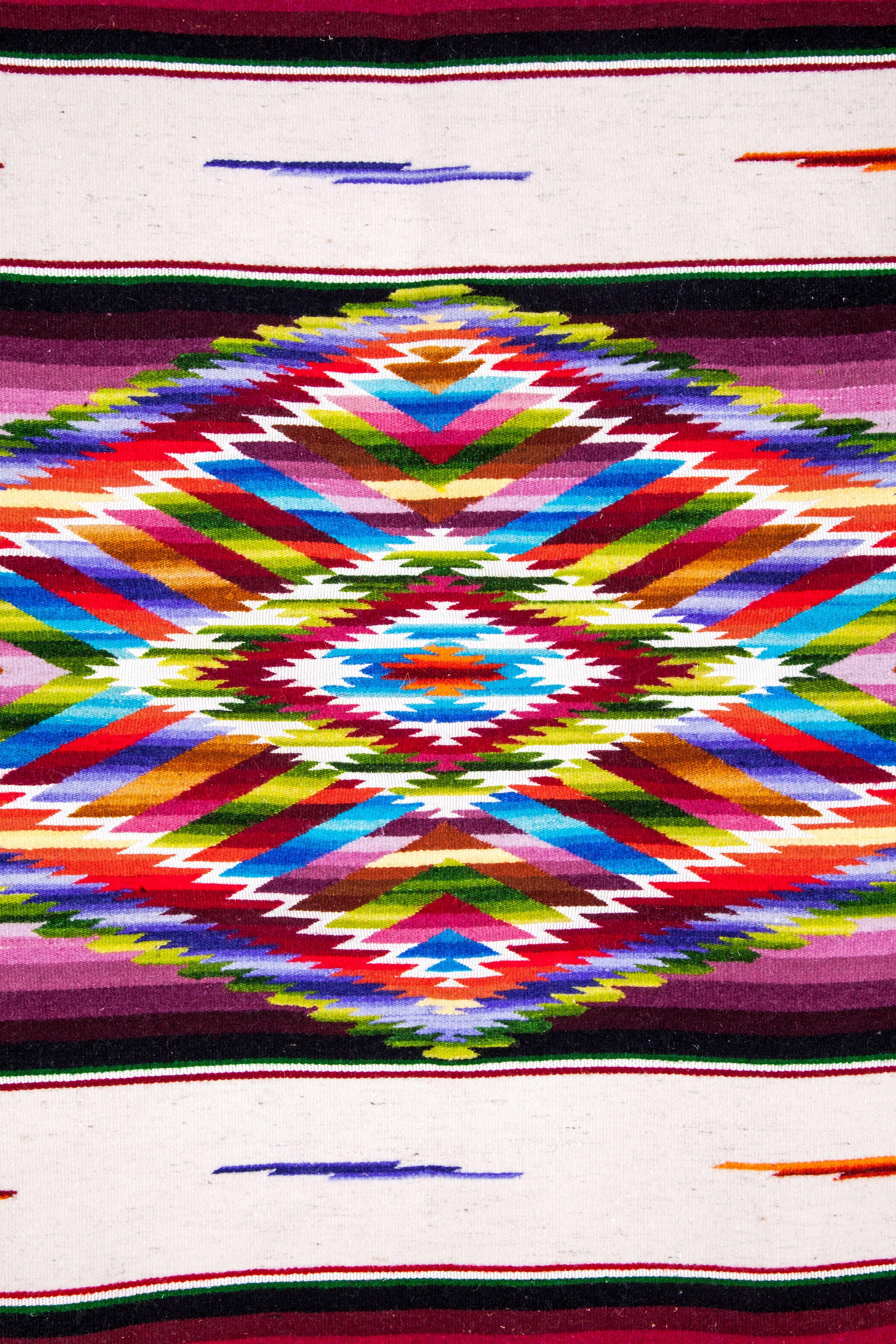 Sarape Ganador / Textiles Mexican Folk Art Serape 2