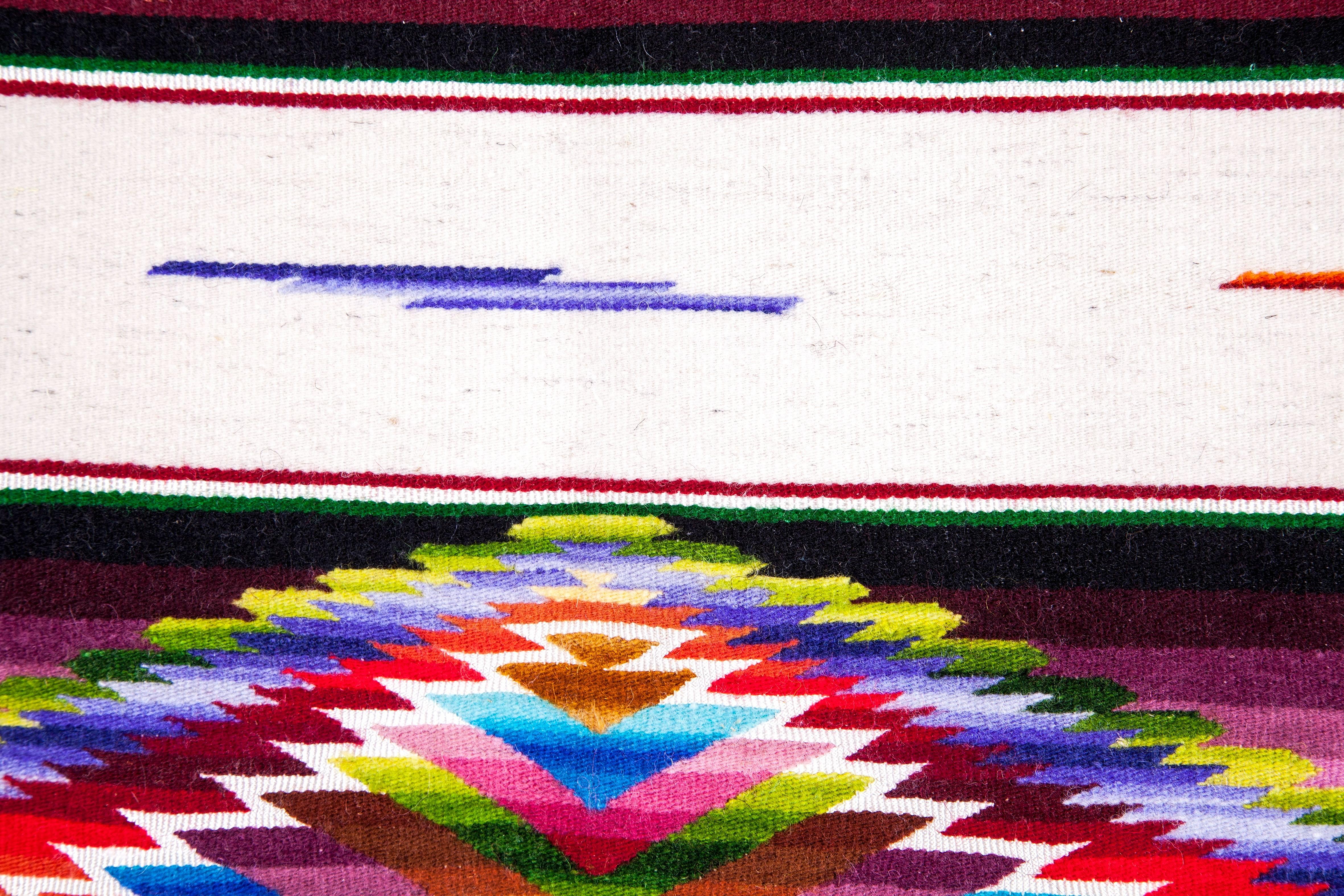 Sarape Ganador / Textiles Mexican Folk Art Serape 6
