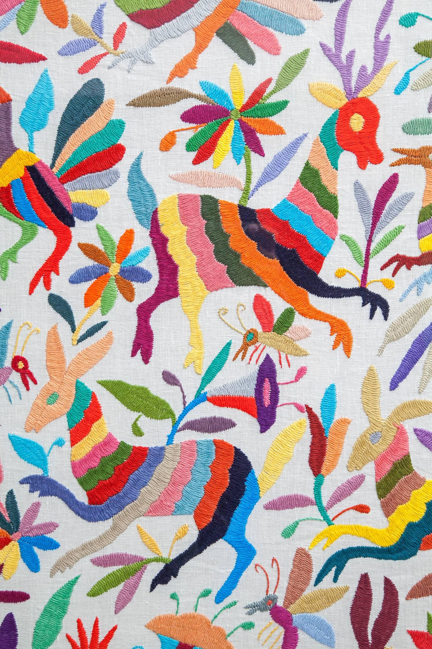 mexican textile wall art