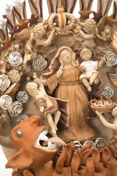 El Bien contra el Mal / Céramique Art populaire mexicain