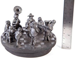 La Fiesta / Cerámica Arcilla Negra Arte Popular Mexicano