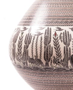 Olla Desierto / Keramik Mexikanische Volkskunst Mata Ortiz