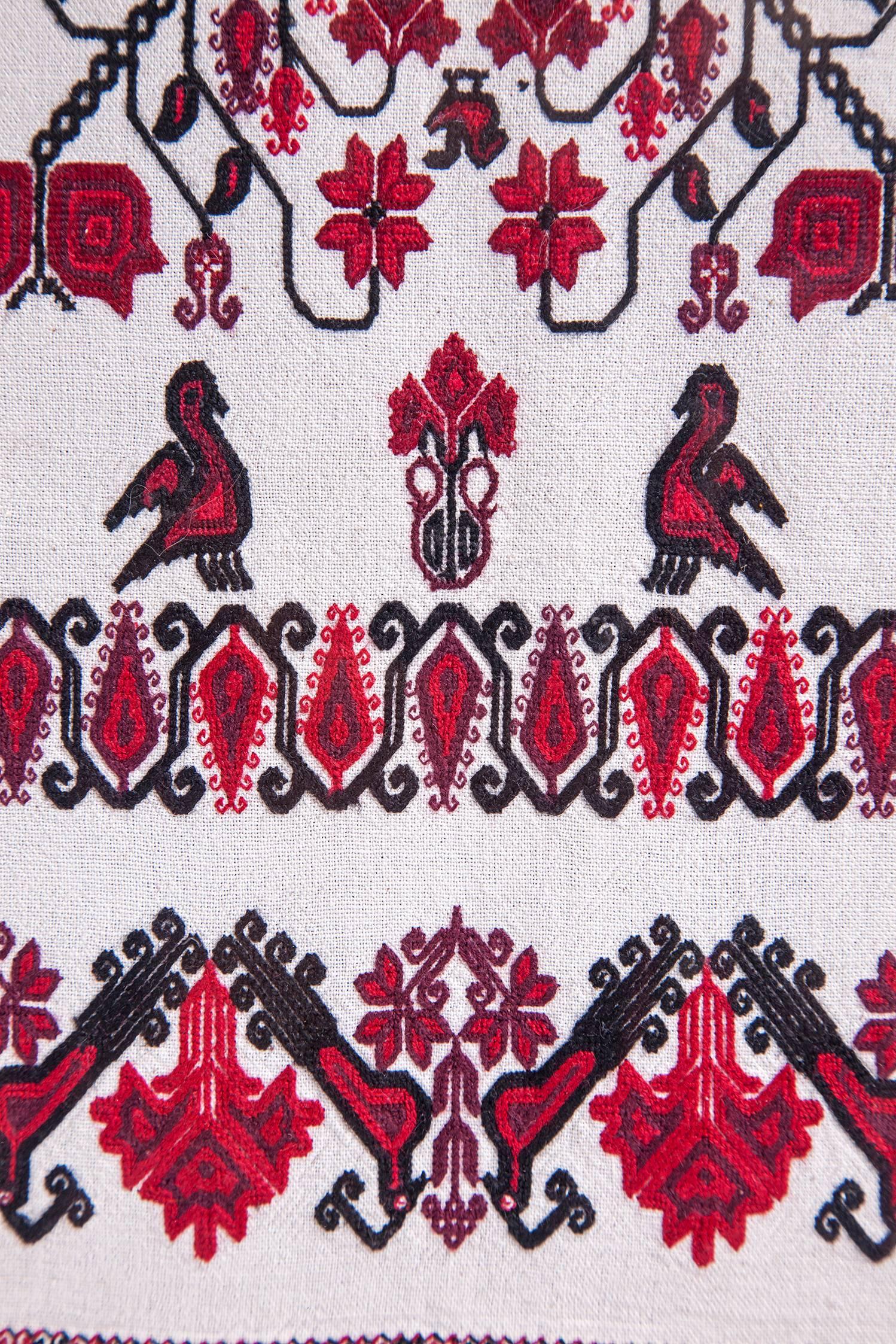 Carpeta Mazahua / Textiles Mexican Folk Art Rug Frame 3