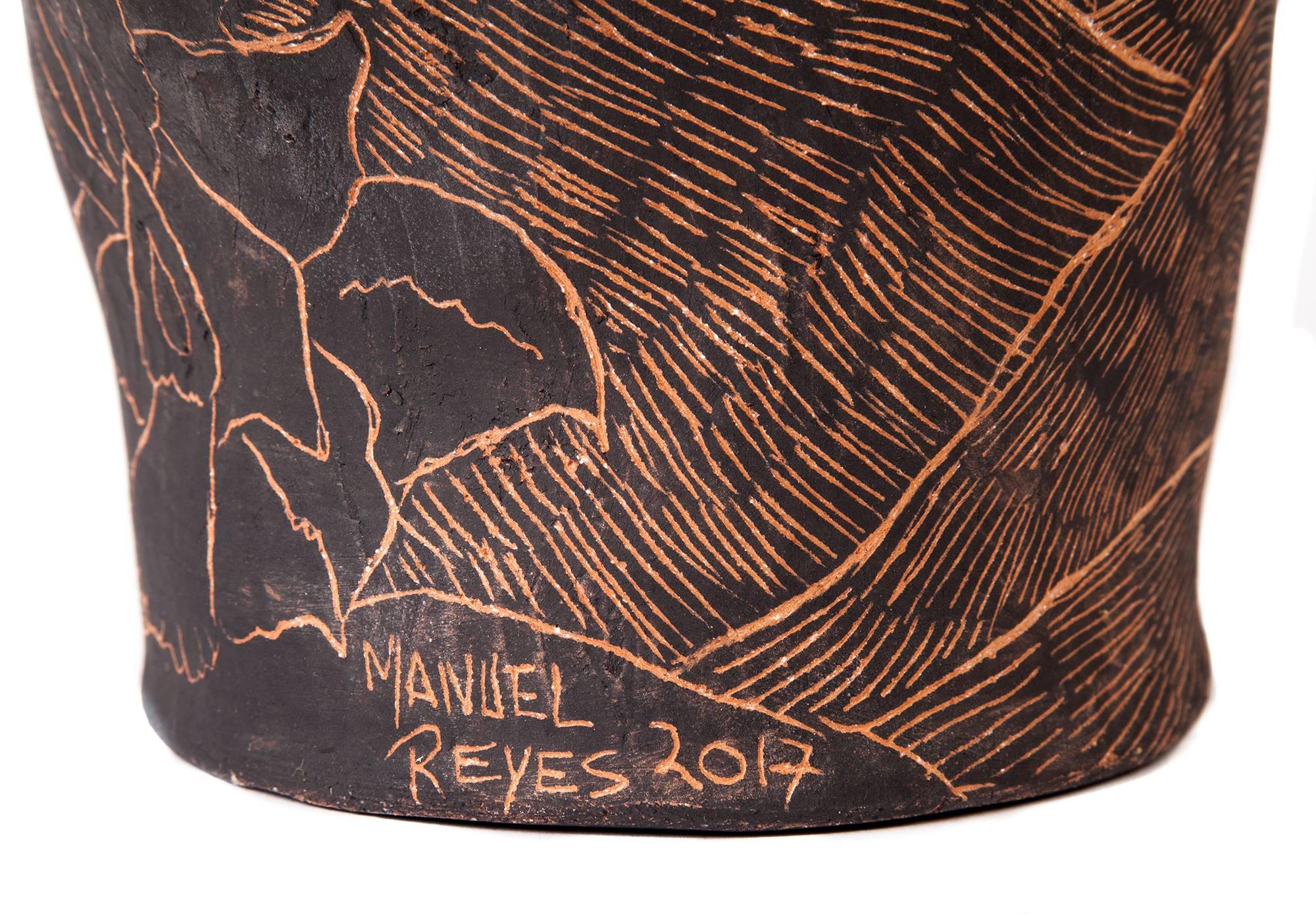 12'' La Mano del Mezcal / Ceramics Mexican Folk Art Clay 4