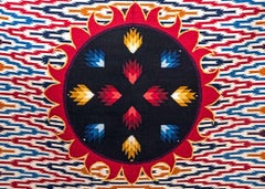 El Sol / Textiles Mexican Folk Art Rug