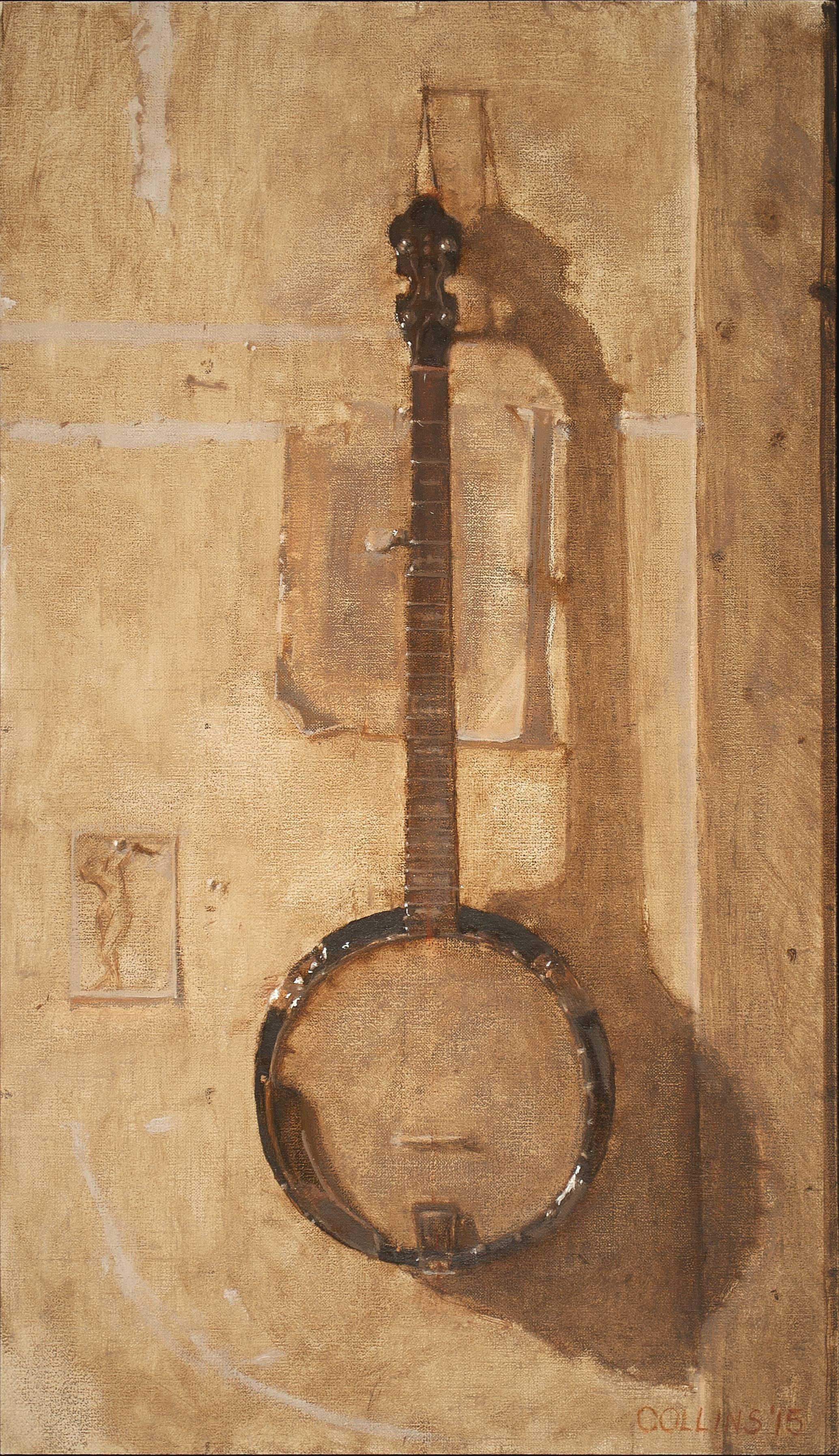Jacob Collins Study for Banjo with Drawing For Sale at 1stDibs