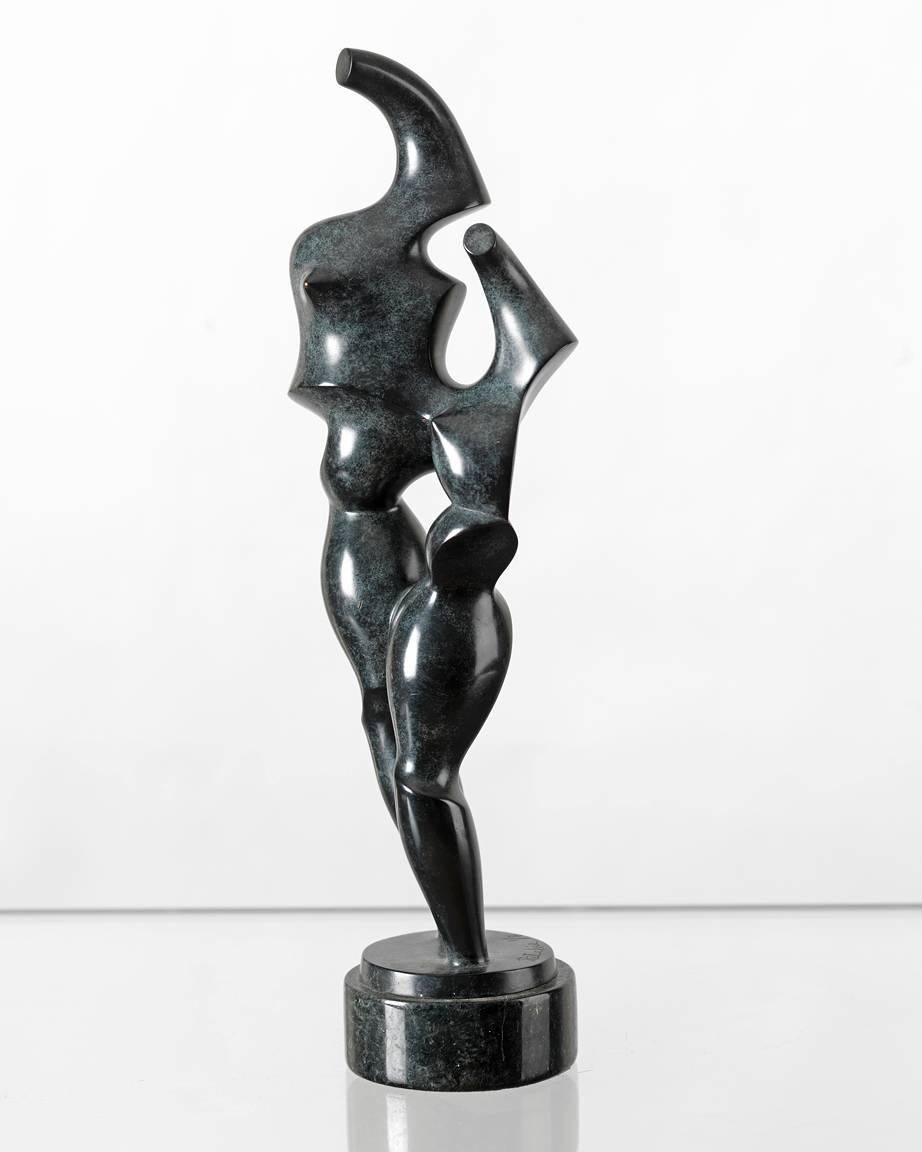 Jim Ritchie Figurative Sculpture - Mother and Daughter, ed. 1/8