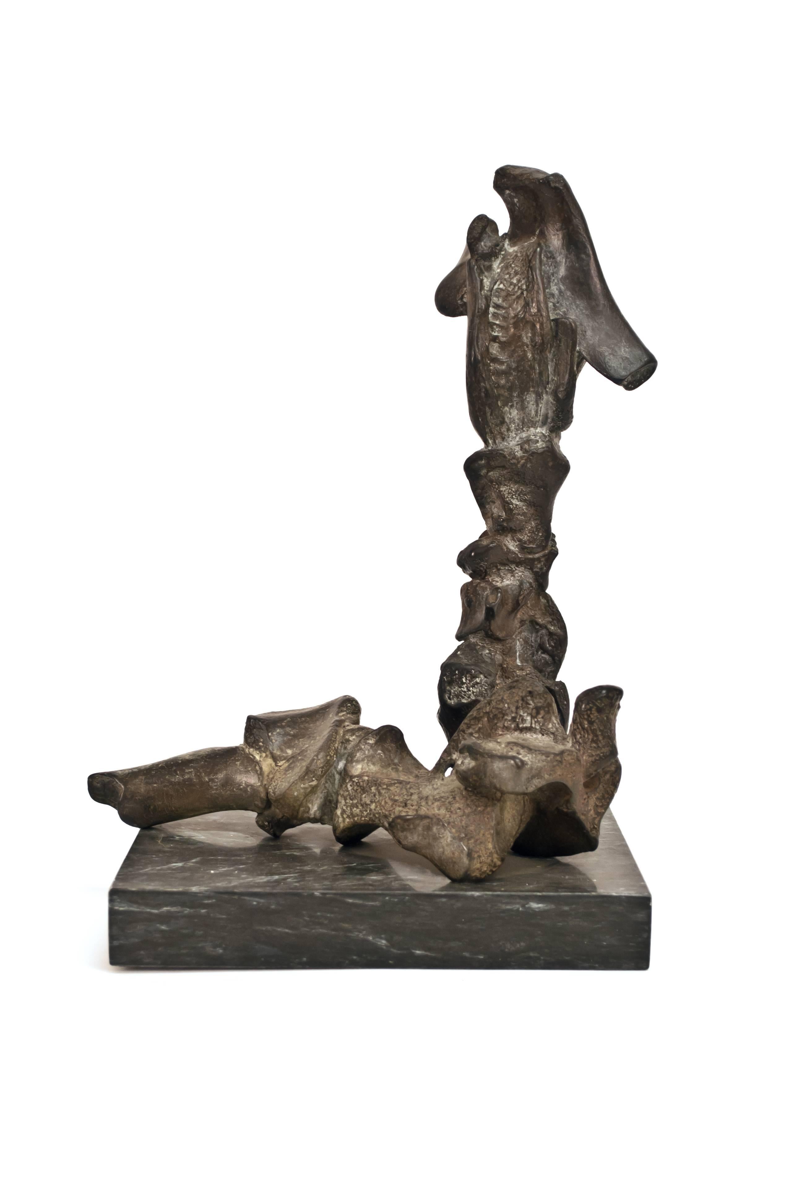 Jim Ritchie Abstract Sculpture - Standing and Reclining Figure