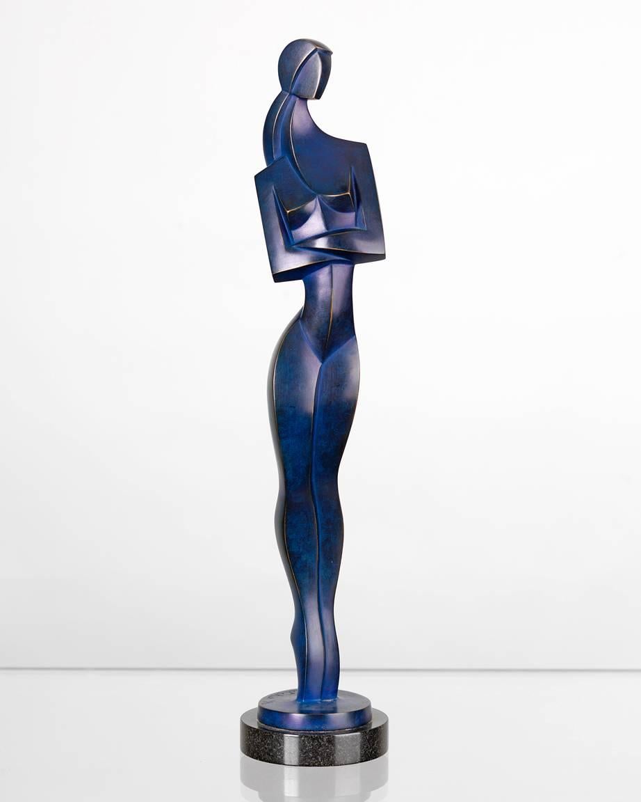 Jim Ritchie Figurative Sculpture - Celine (On Pointe)