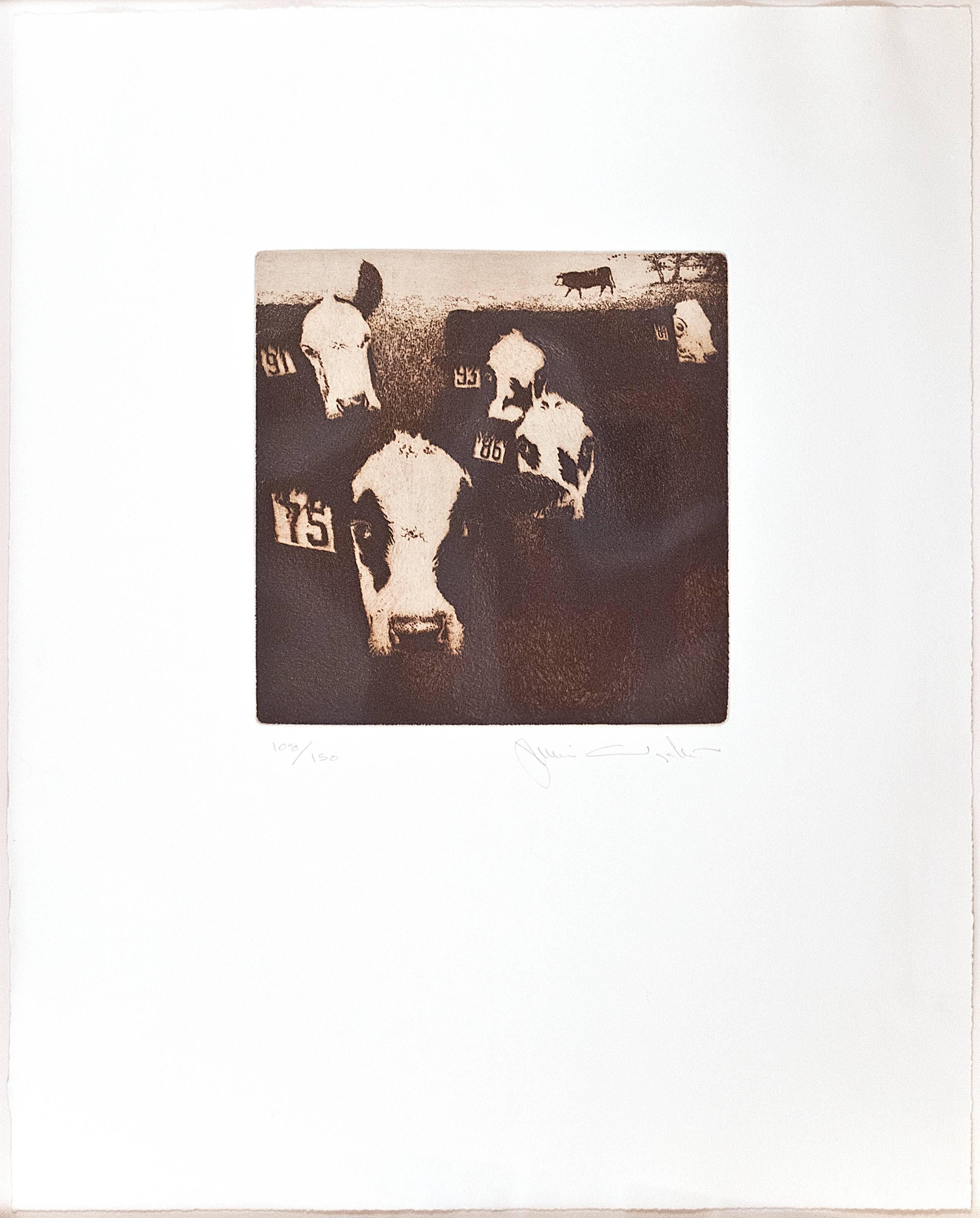 Kühe – Print von Jamie Wyeth
