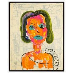 Woman with Green Hair 7