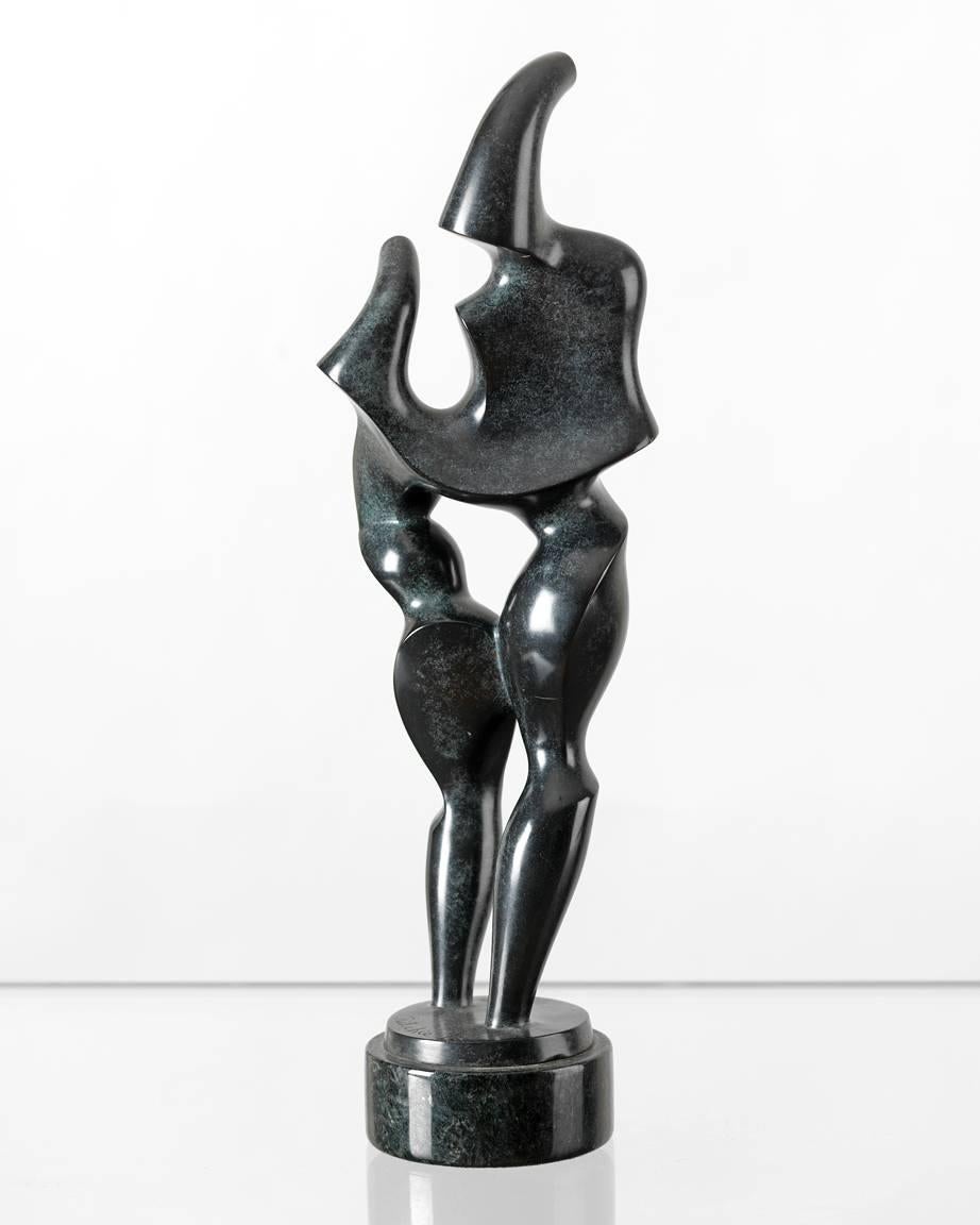 Mère et fille, éd. 1/8 - Sculpture de Jim Ritchie