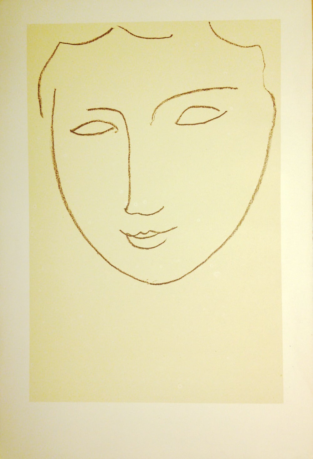 Henri Matisse Portrait Print - Echos I