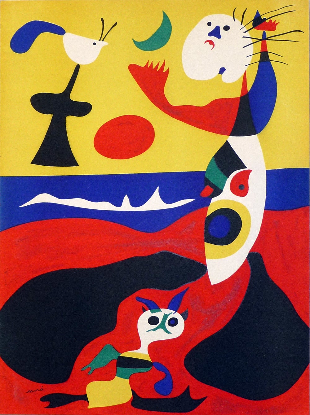 Joan Miró Abstract Print - L'Éte