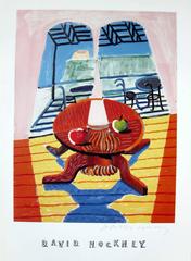 Hockney: Christopher and Don's Dining Room (Signed)