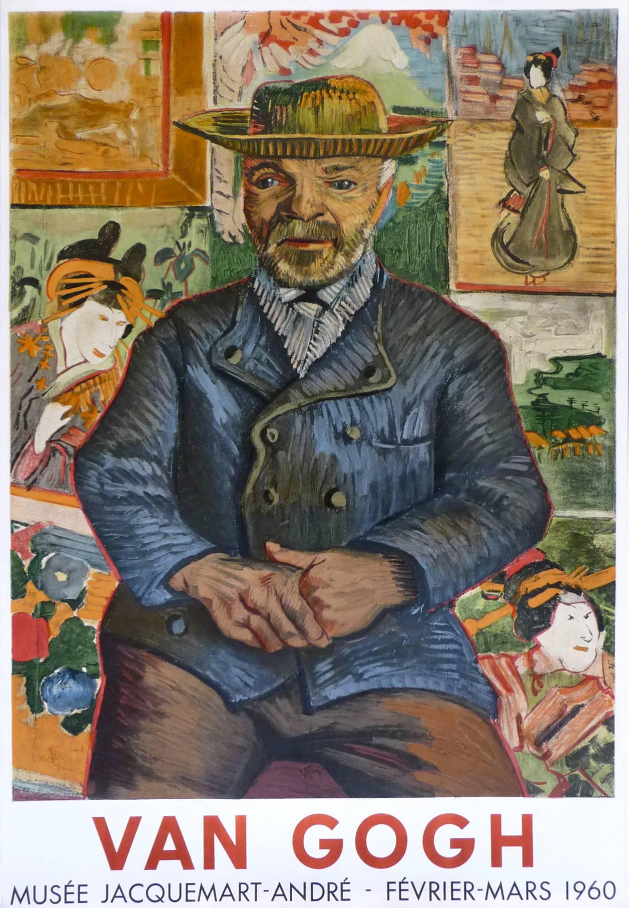 Vincent van Gogh Figurative Print - Vintage Poster: Musee Jacquemart Andre