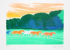 Horse Prints | "Promenade en lisieres"