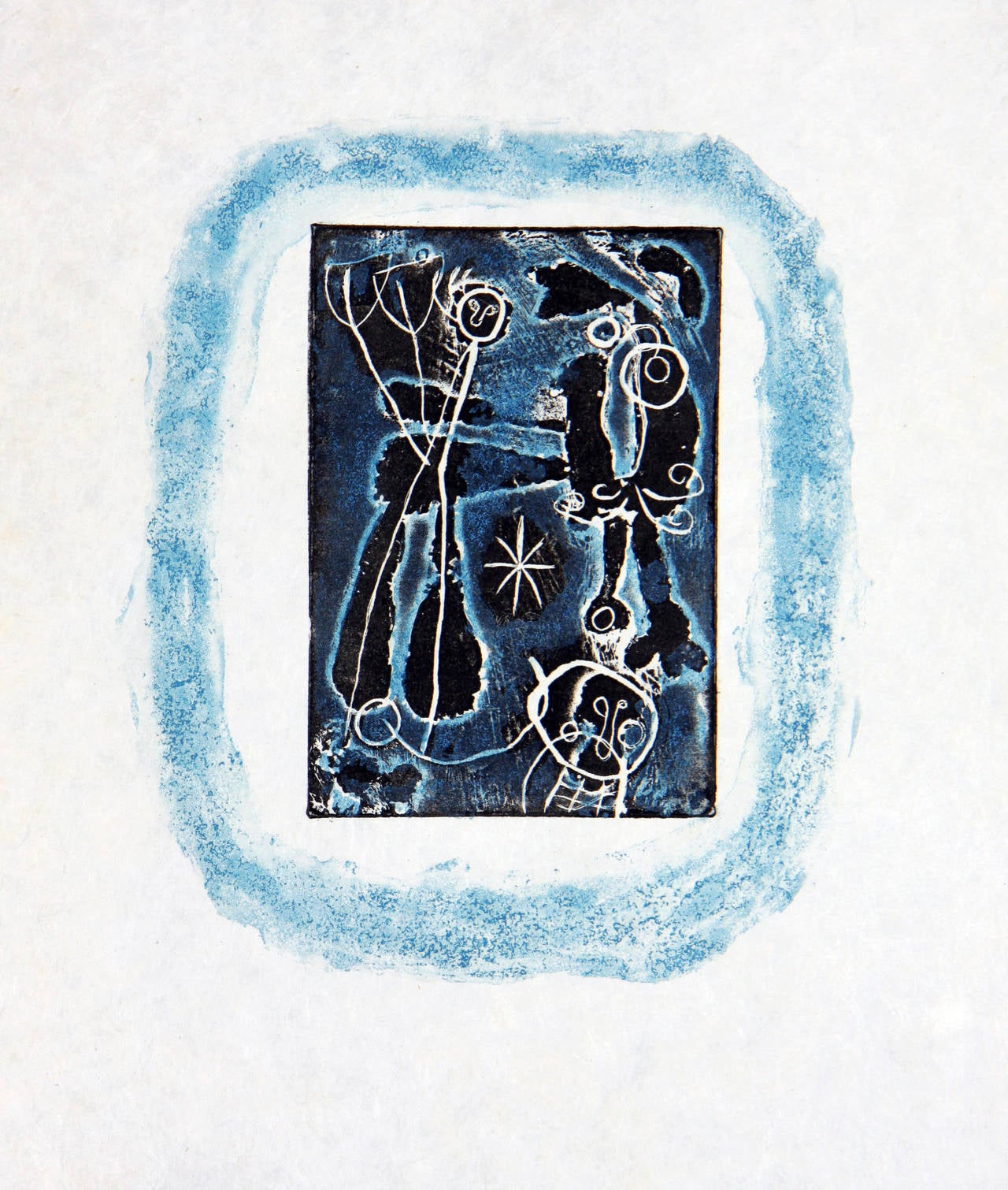 Joan Miró Print - Anti-Platon D316
