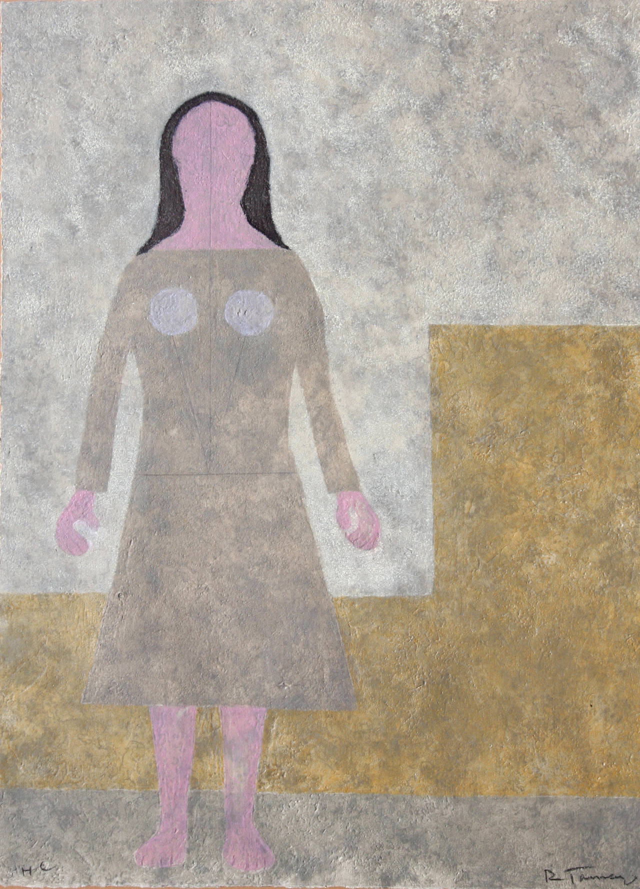 Rufino Tamayo Figurative Print - Mujer (Woman)