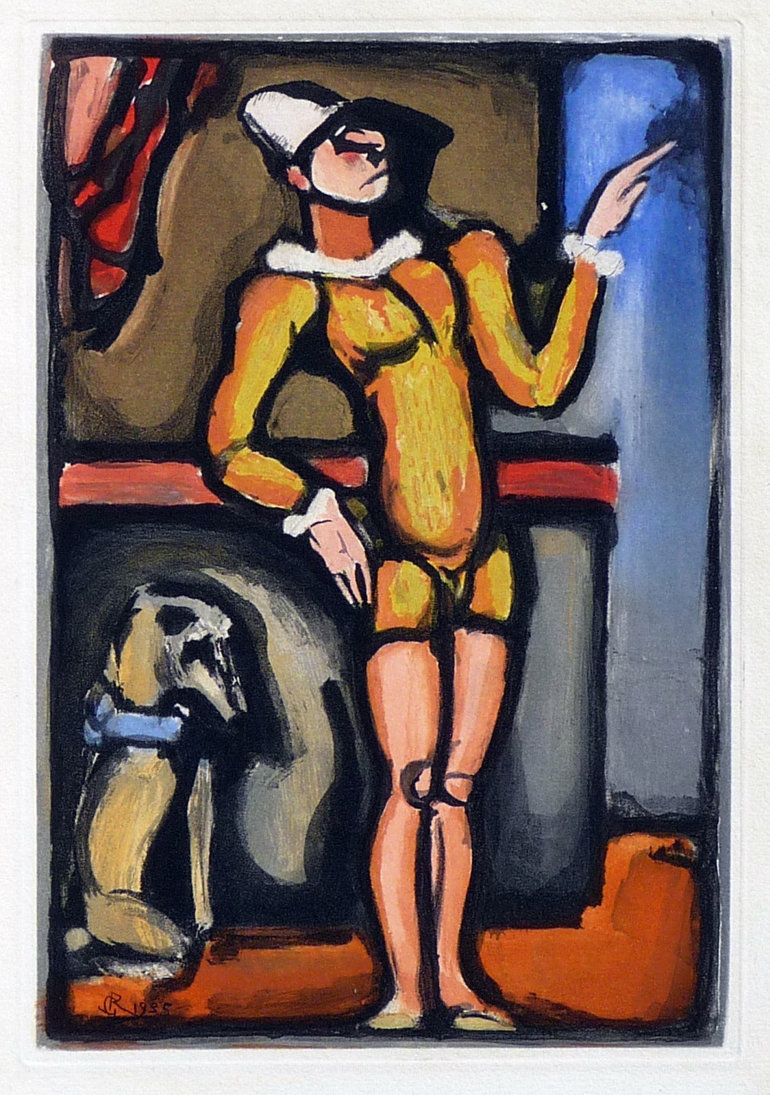 Georges Rouault Figurative Print - Cirque de L'Etoile Filante: Auguste