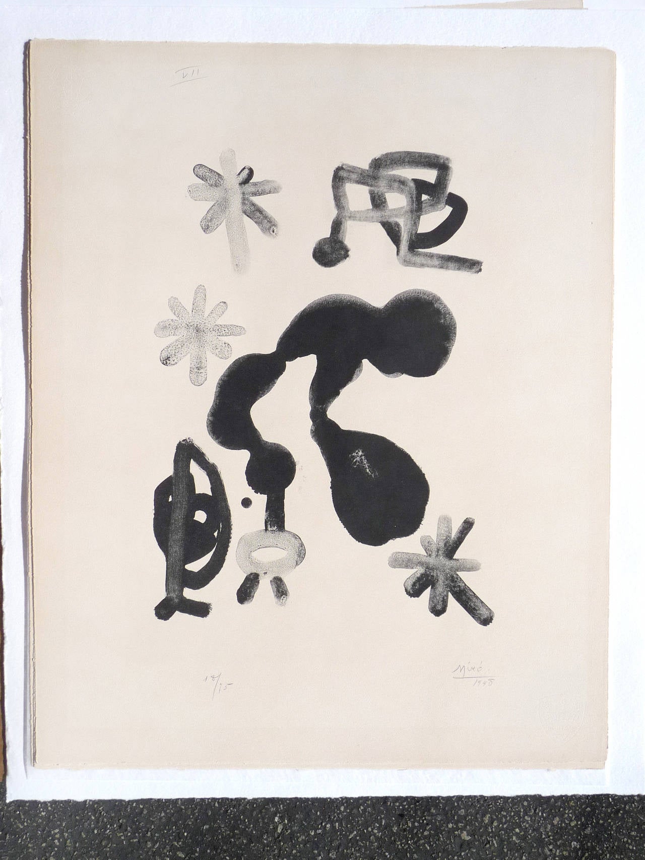 Album 13 Plate III - Print by Joan Miró