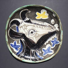 Picasso Ceramics: Tete de chevre de profil (AR 151)
