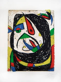 Joan Miro Prints: Barb IV (Dupin 1224)