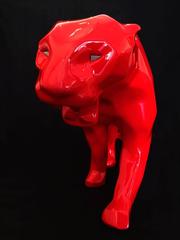Panther in Red: Contemporary Sculptures