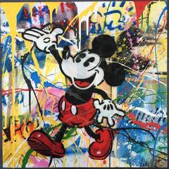 Vintage Mickey (Canvas) 