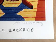 Hockney: Christopher and Don's Dining Room (Signed)