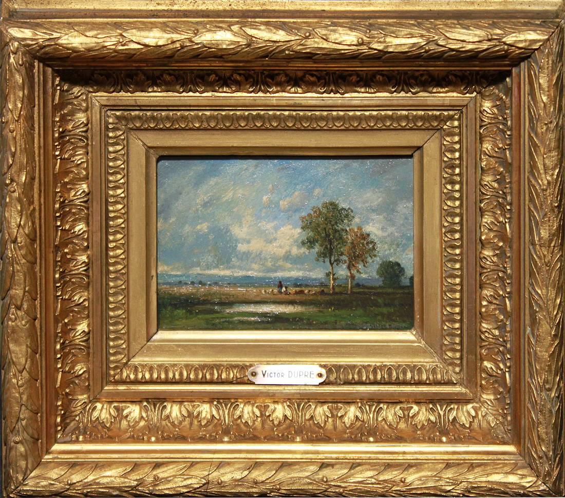 Léon-Victor Dupré Landscape Painting - Barbizon landscape