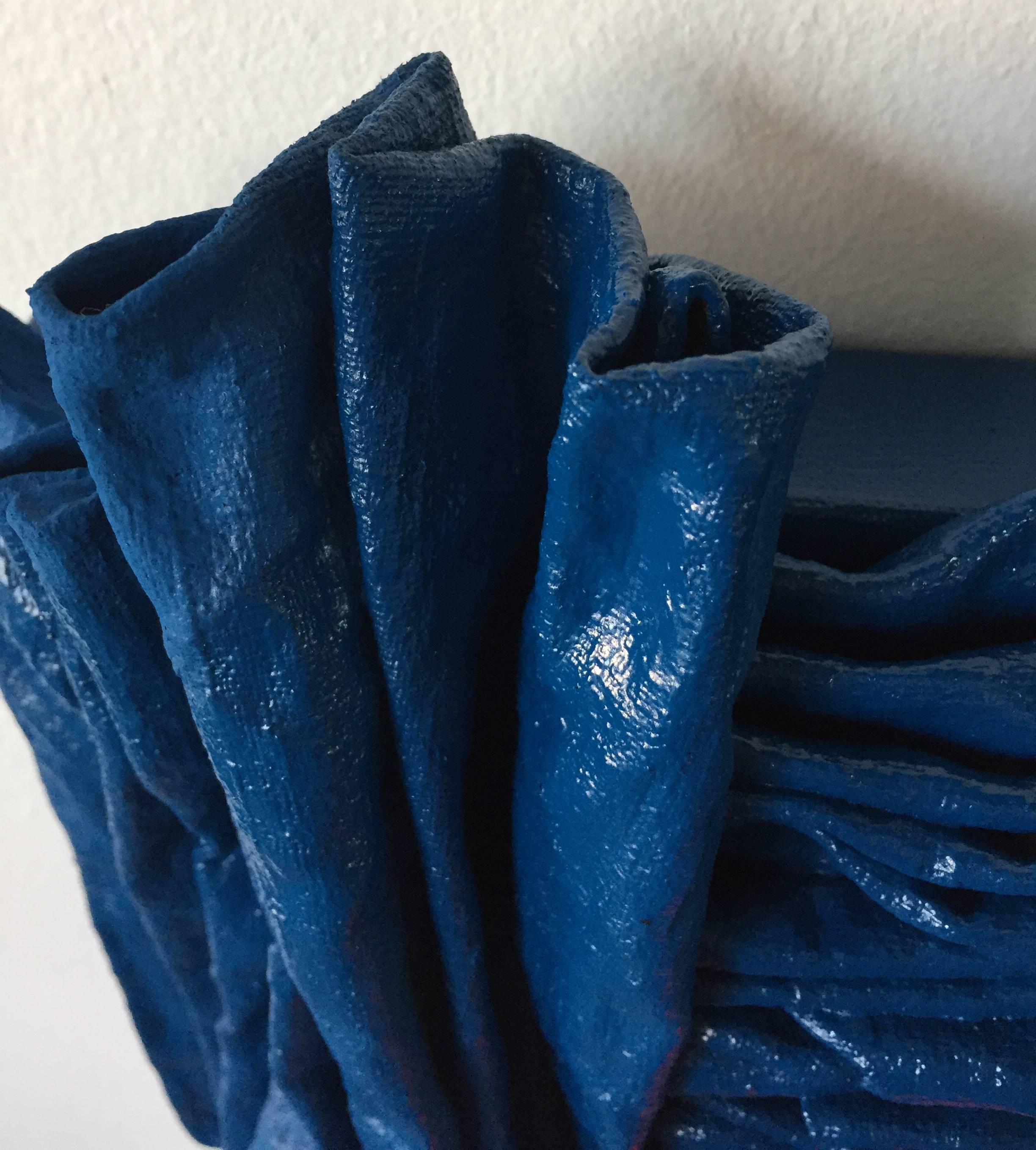 Sapphire Blue Folds 7