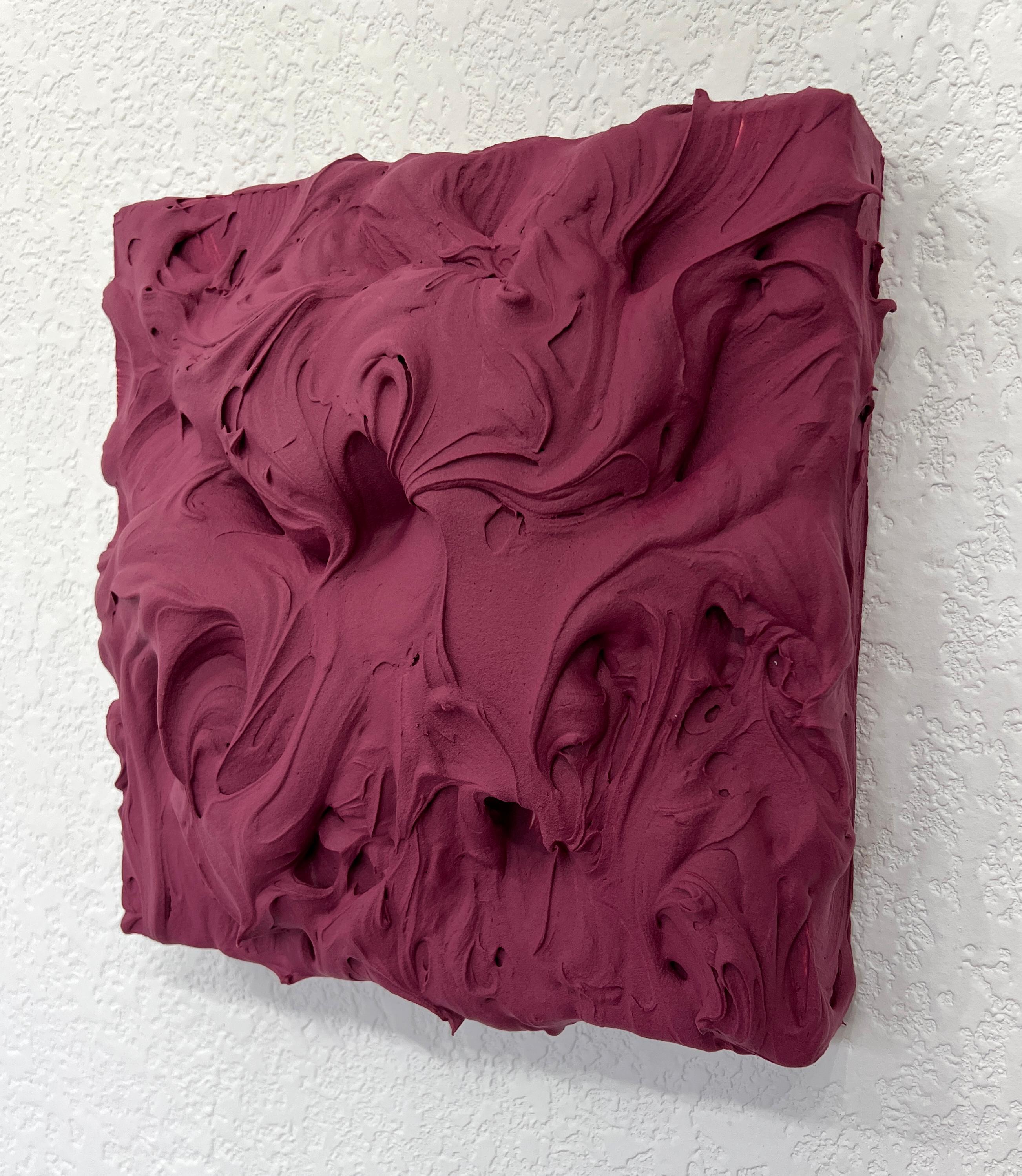 Combinazione di prugna, rosa persiano e blu di Prussia Excess (vernice densa e vibrante) in vendita 1
