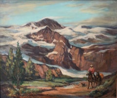 Going; Venetia Epler (American 1926 - 2005); oil on canvas
