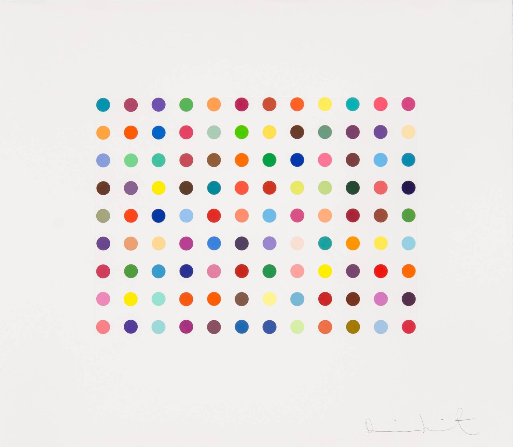 Damien Hirst Abstract Print - Doxylamine