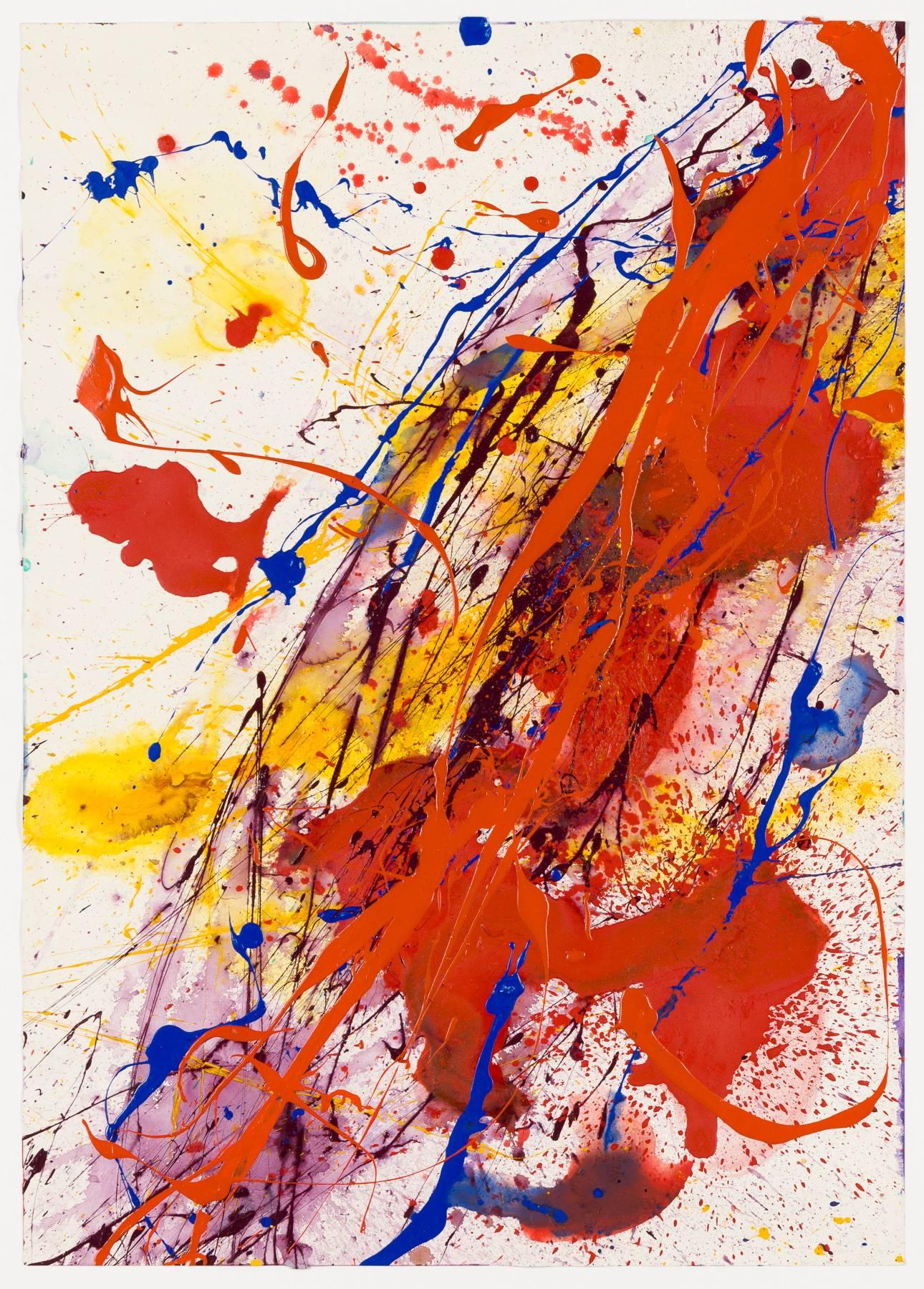 Sam Francis Abstract Painting - Untitled