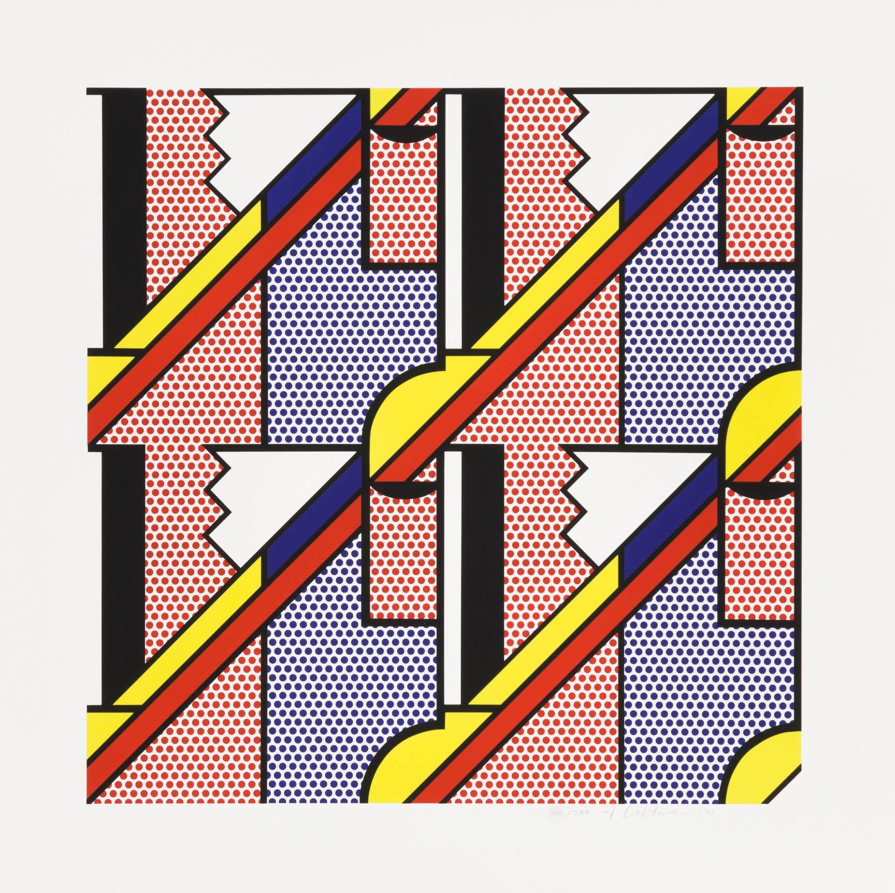 Roy Lichtenstein Abstract Print - Modern Print