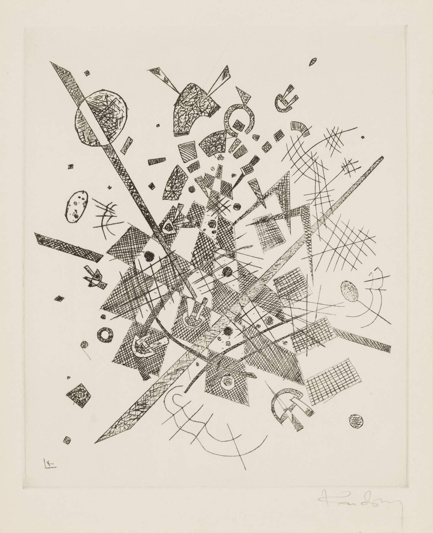 Wassily Kandinsky Abstract Print - Kleine Welten IX