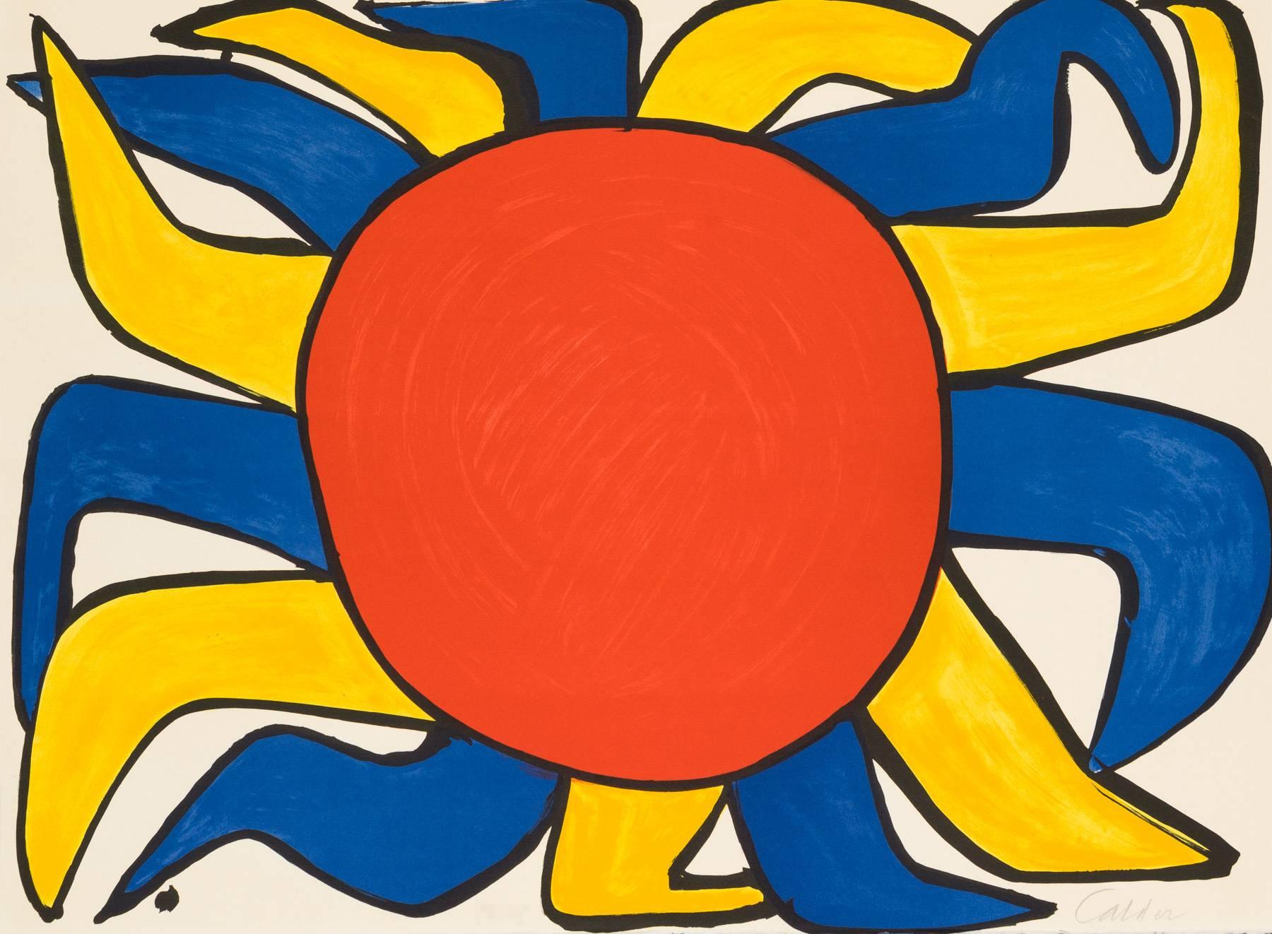 Alexander Calder Abstract Print - Untitled from Our Unfinished Revolution