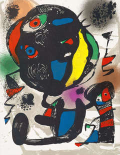 UNTITLED from Joan Miró Lithographes IV