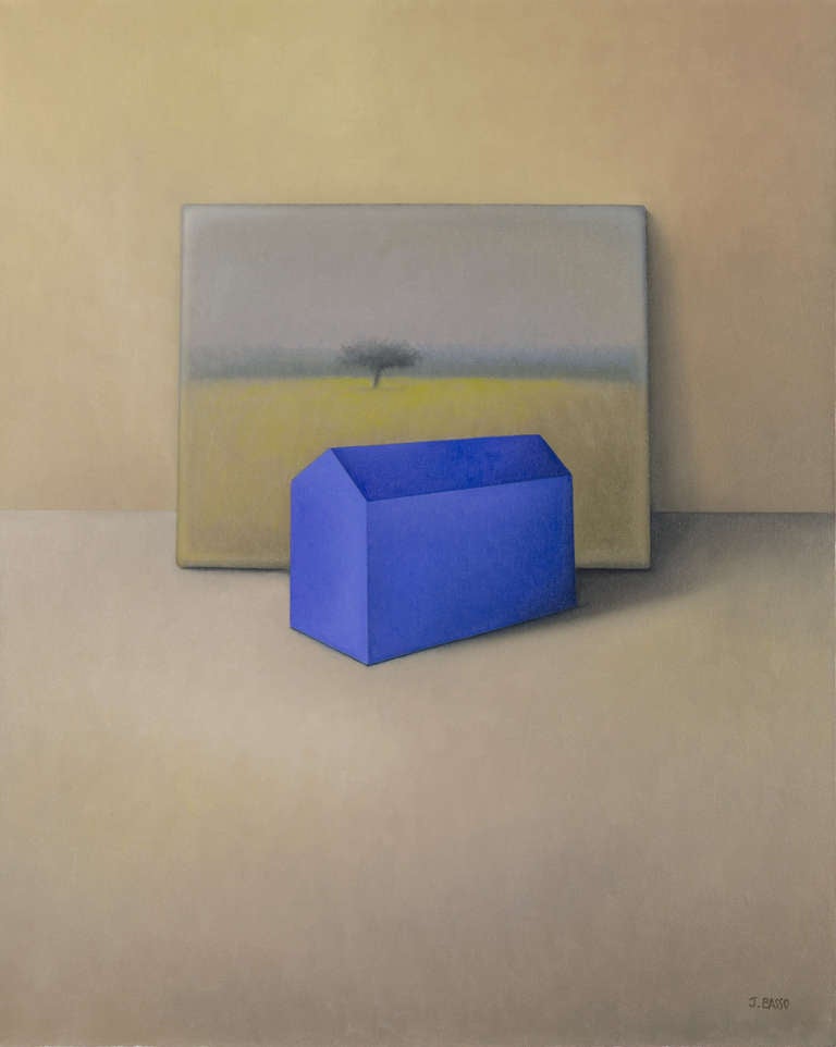 Casa Azul - Painting by Jose Basso
