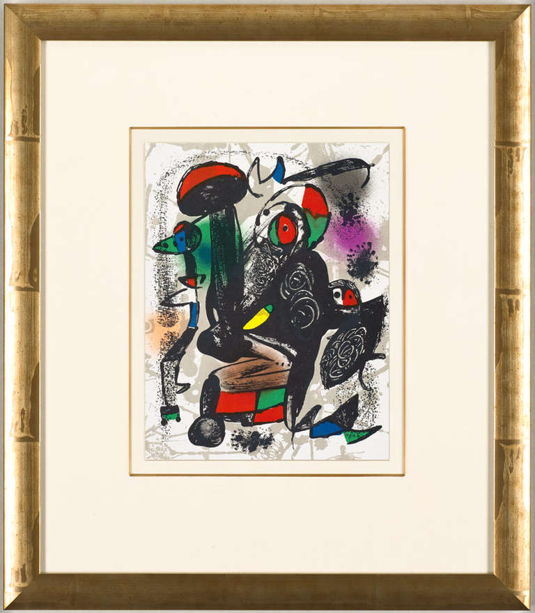 UNTITLED from Joan Miro Lithographes IV - Print by Joan Miró