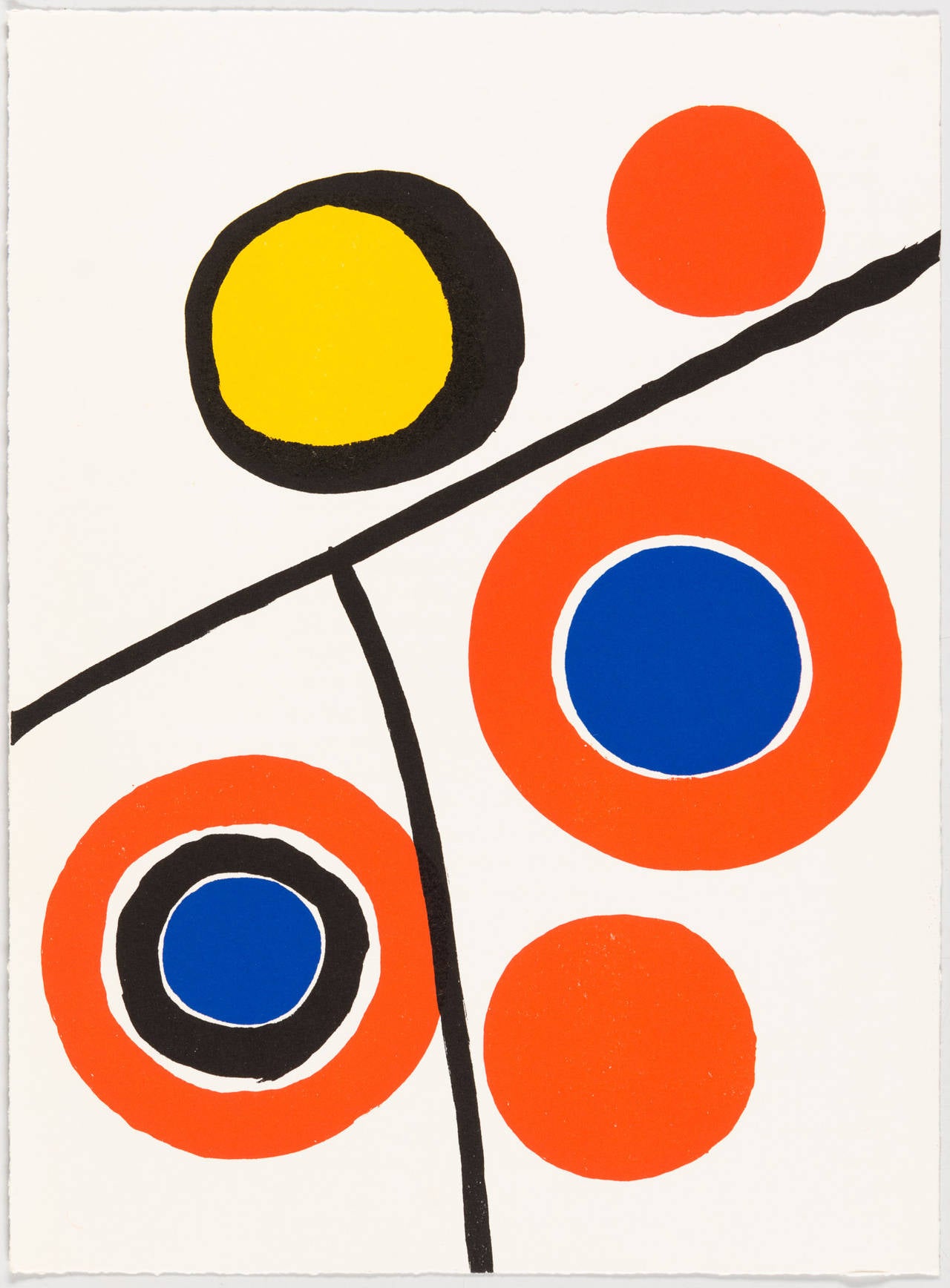 Alexander Calder Abstract Print - UNTITLED from Derrière le Miroir